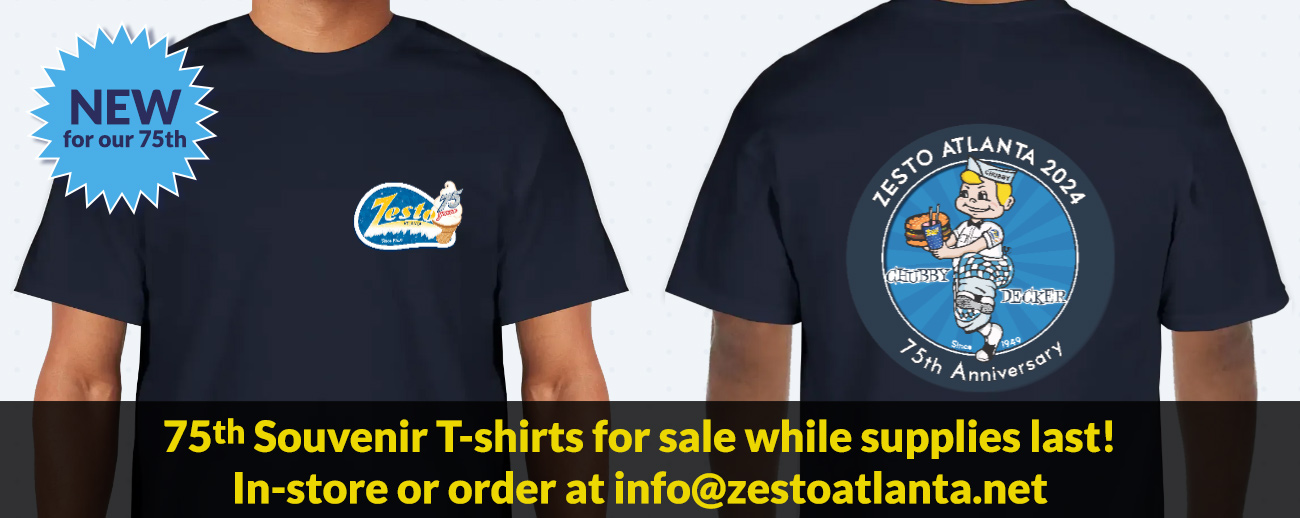 Zesto 75th Anniversary T-Shirts